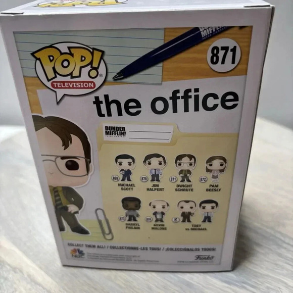 Funko Pop! Vinyl: The Office - Dwight Schrute #871 - Picture 2 of 2